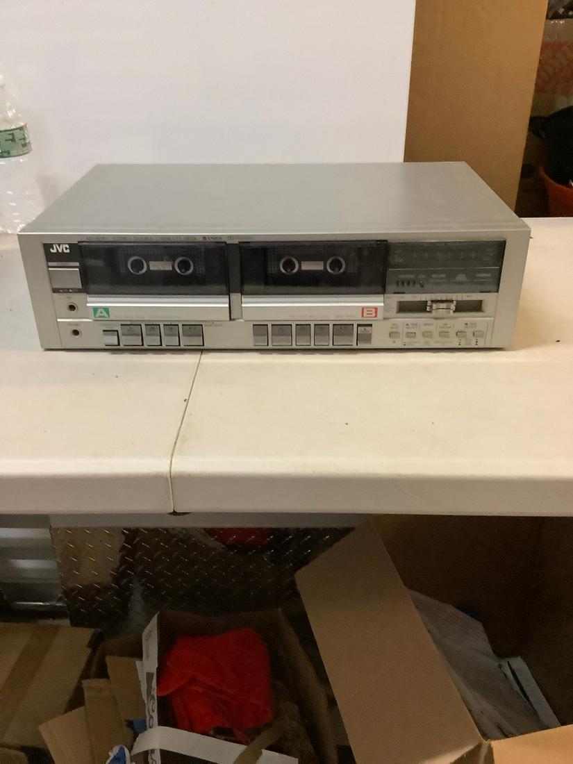 JVC KD-W110 stereo double cassette deck (1 of 1)