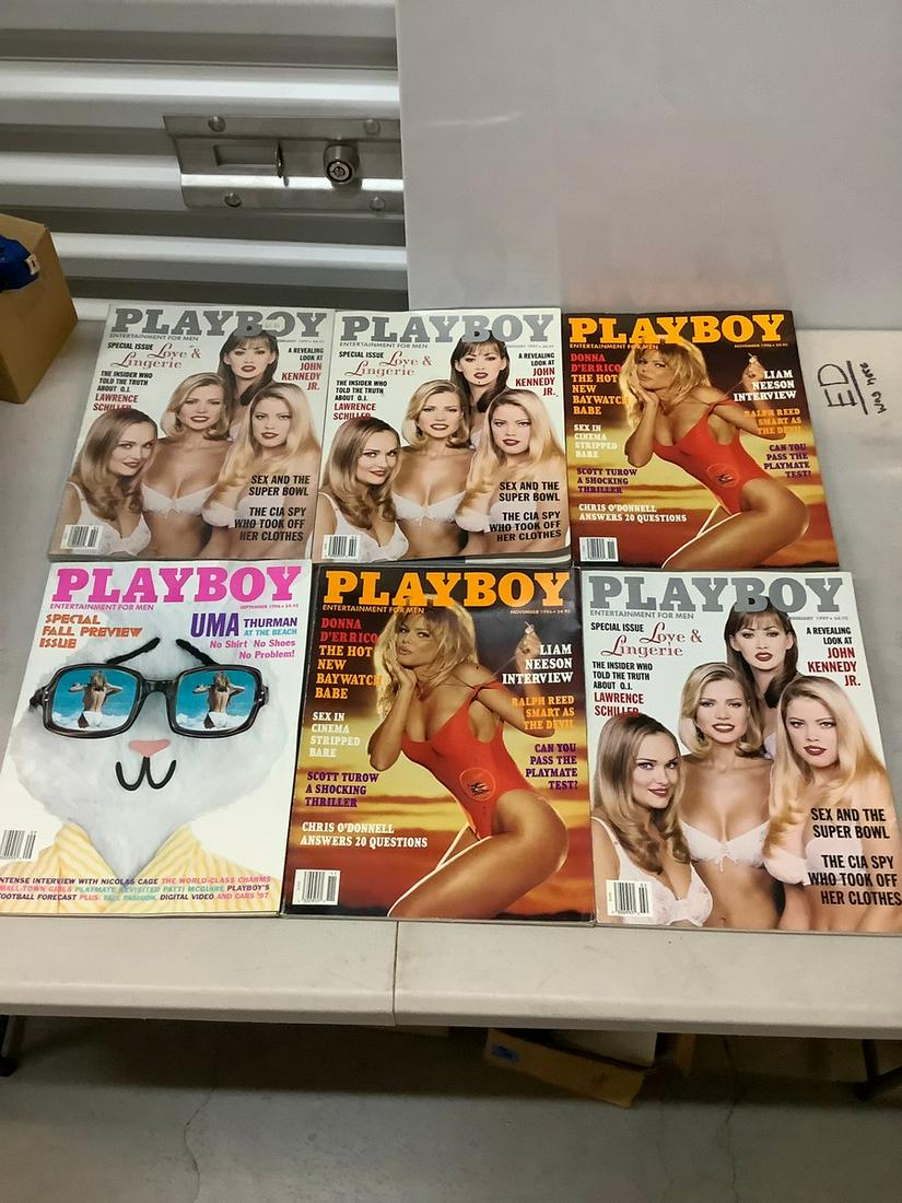 Lot of playboy magazines: Lot of playboy magazines