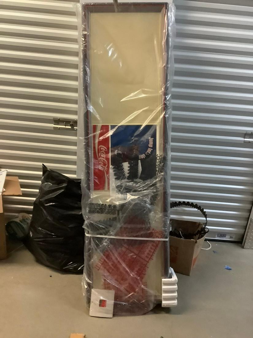 Vintage 6 foot coca cola menu board with font brand new (1 of 1)