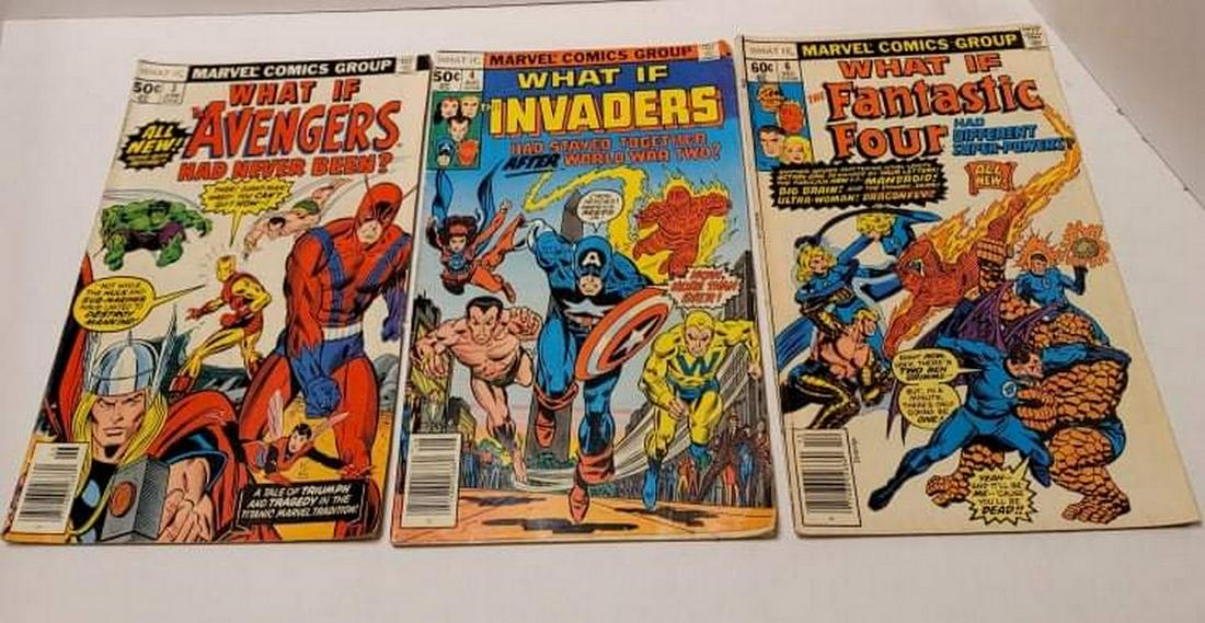 What If Comics Issues 3, 4, 6 (1 of 2)
