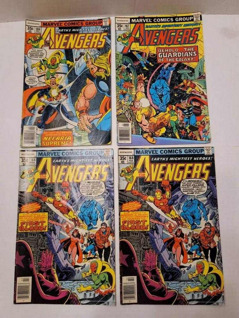 The Avengers 166, 167, (2) 168 (1 of 2)