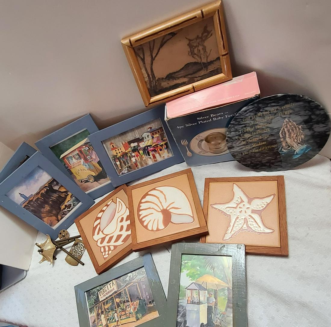 Shell Trivets, Artwork, and more: Shell Trivets, Artwork, and more