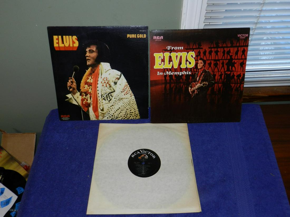 Lot of 3 Elvis Presley albums (1 of 1)