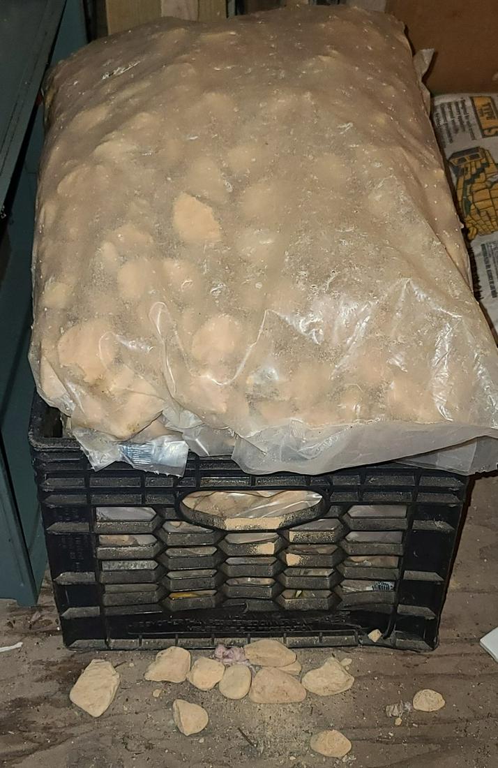 Bags of Decorative rocks: Bags of Decorative rocks