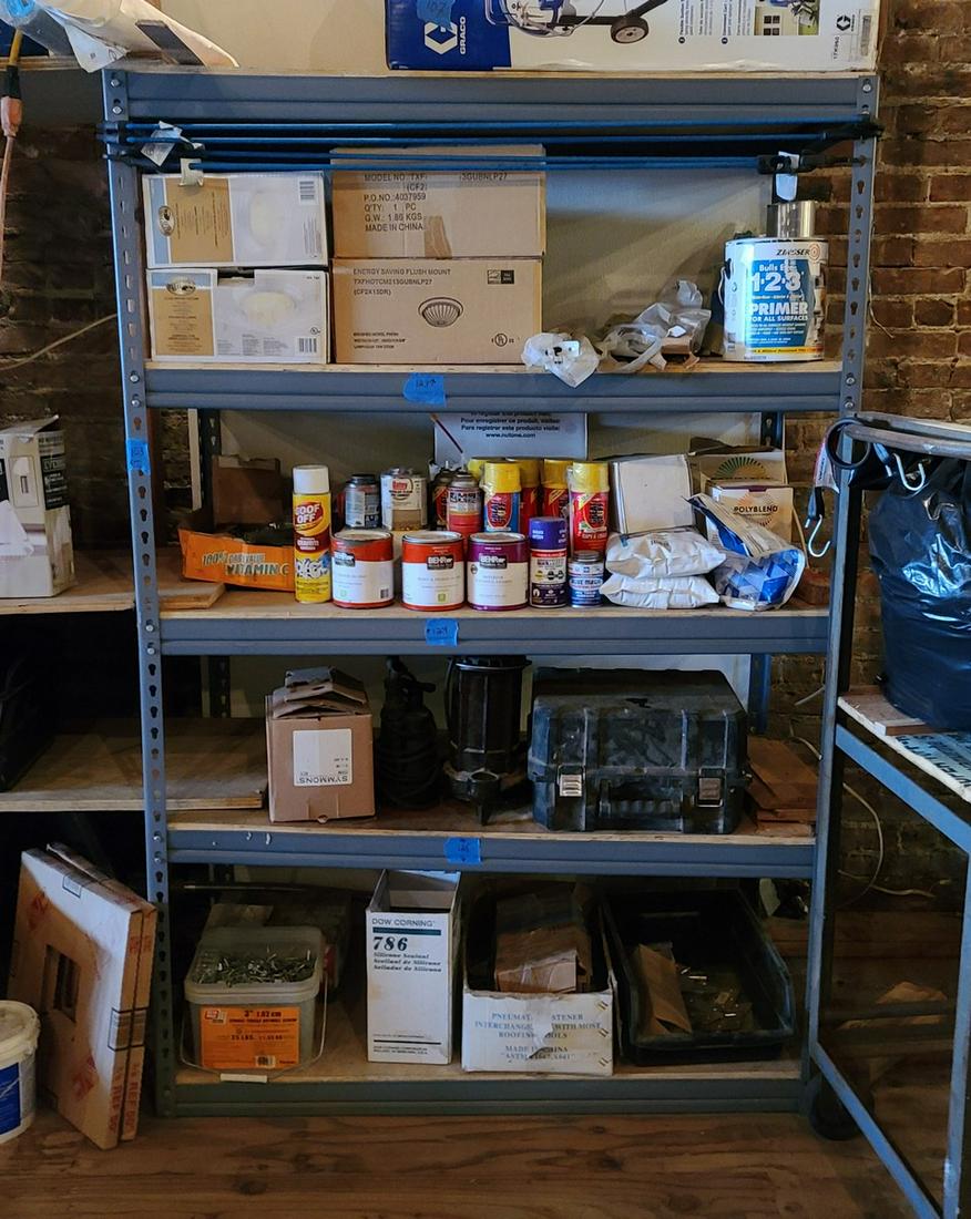 metal shelving unit 2 no contents (1 of 1)