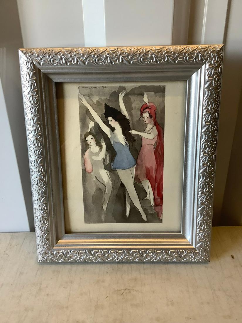 Marie Laurencin Lithograph 13x11 (1 of 1)
