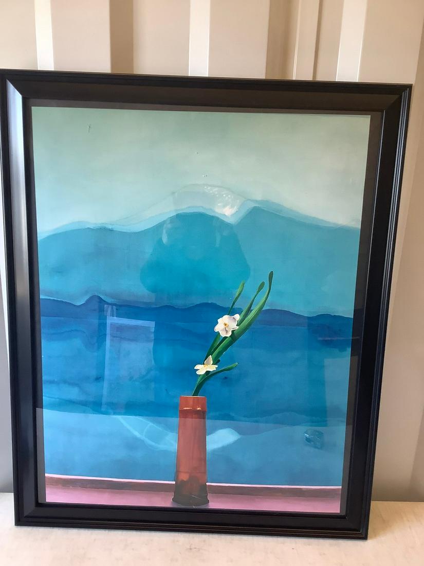 David Hockney Lithograph 33x27: David Hockney Lithograph 33x27