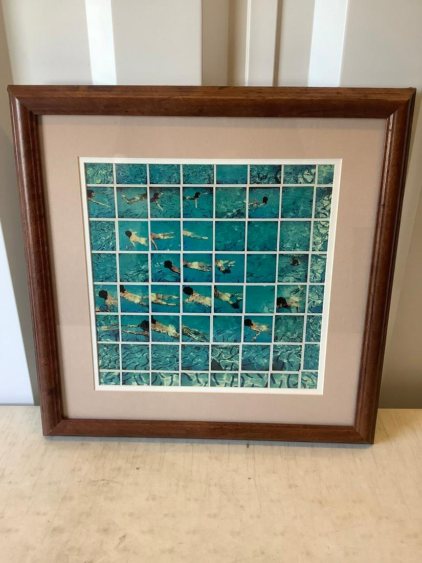 David Hockney Print in Colors 18x18 (1 of 1)