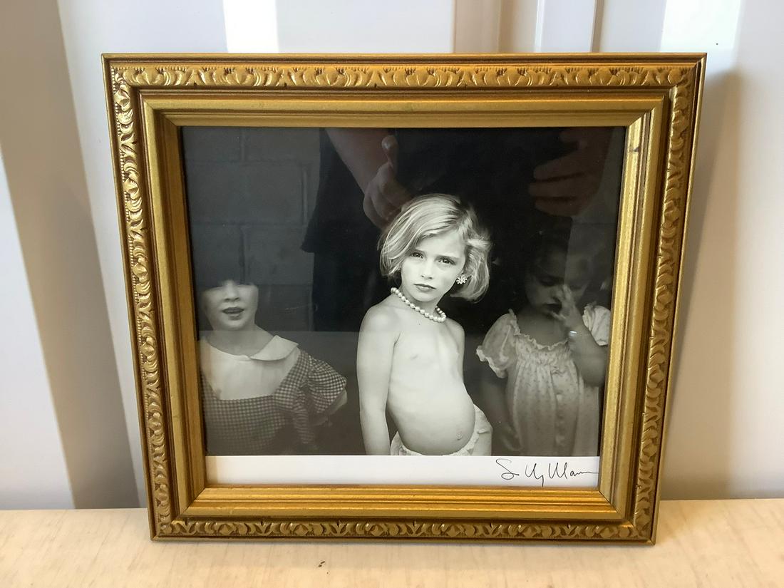 Sally Mann Pen Signed Print 12x12.5: Sally Mann Pen Signed Print 12x12.5