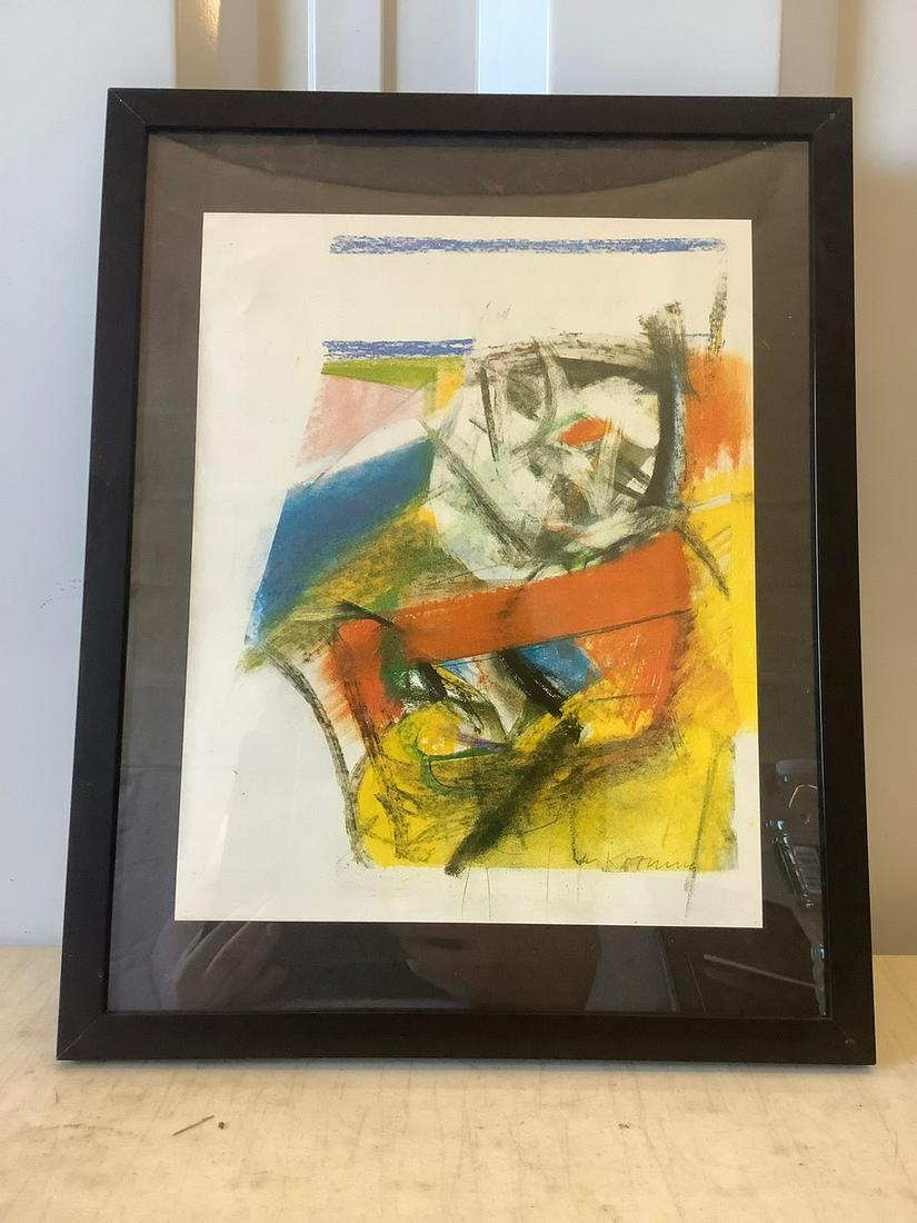 Willem de Kooning Lithograph 15x12 (1 of 1)