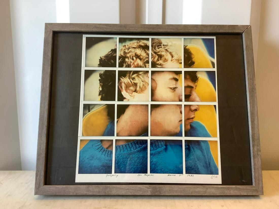 DAVID HOCKNEY GREGORY PRINT IN COLORS 12X15 (1 of 1)