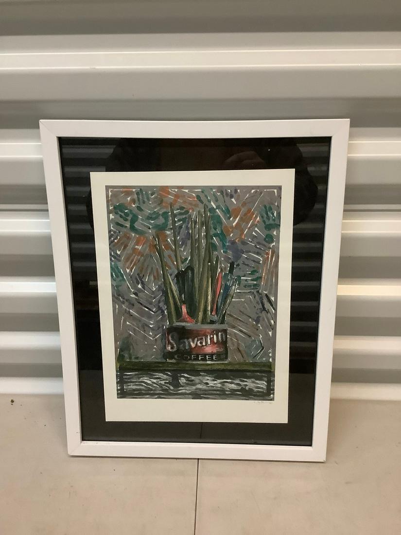 Jasper Johns Lithograph 15x12 (1 of 1)