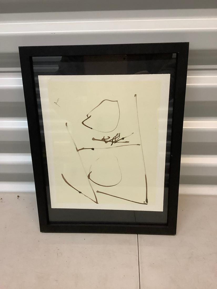 Robert Motherwell lithograph 13x10: Robert Motherwell lithograph 13x10