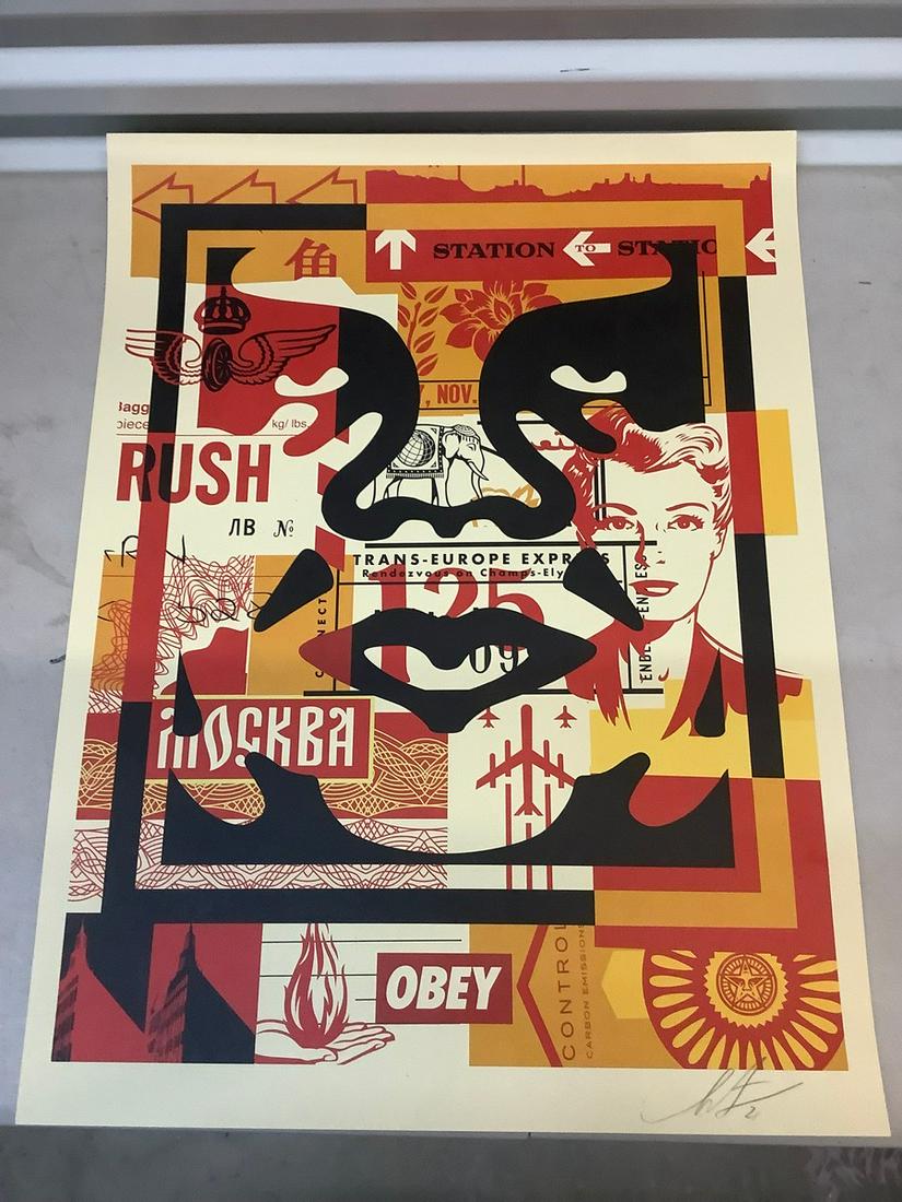 Fairey SIgned Litho 24x18 (1 of 1)