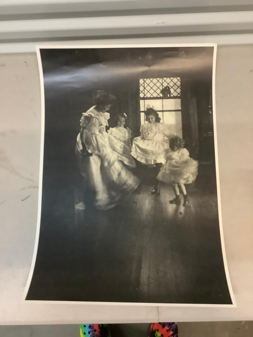 Gertrude Kasebier "Dancing School 1905" 22x16: Gertrude Kasebier "Dancing School 1905" 22x16