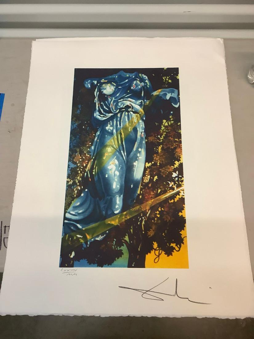 Salvador Dali signed lithographs on wove paper (1 of 1)