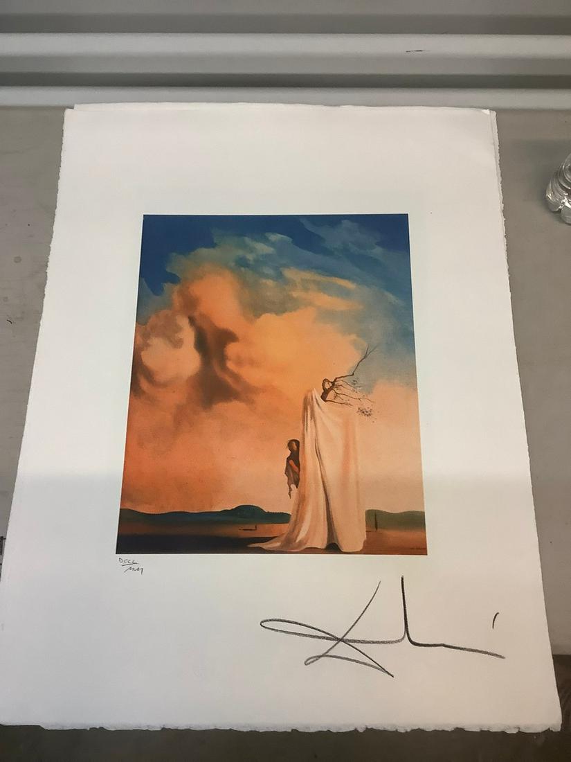 Salvador Dali signed lithographs on wove paper (1 of 1)