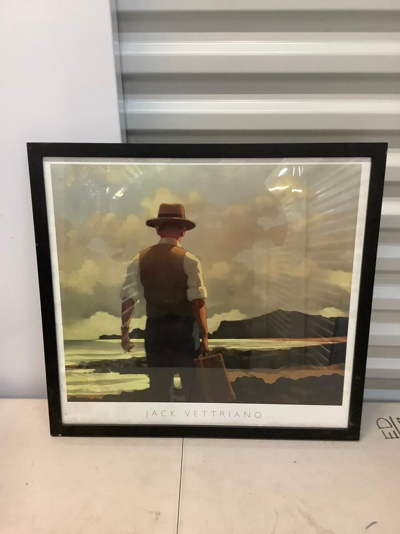 Jack Vettriano framed print 19x21 (1 of 1)