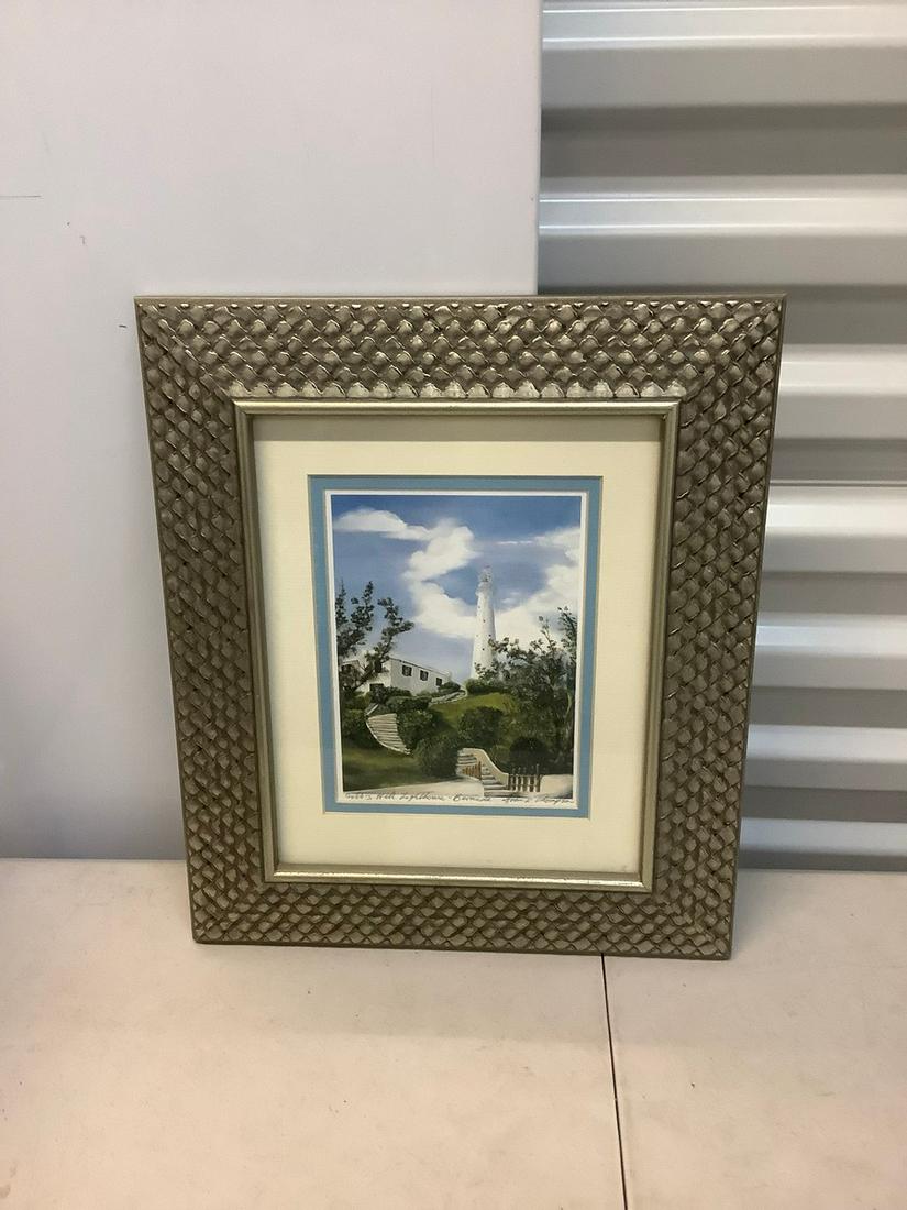 Framed signed photo 14x12 (1 of 1)