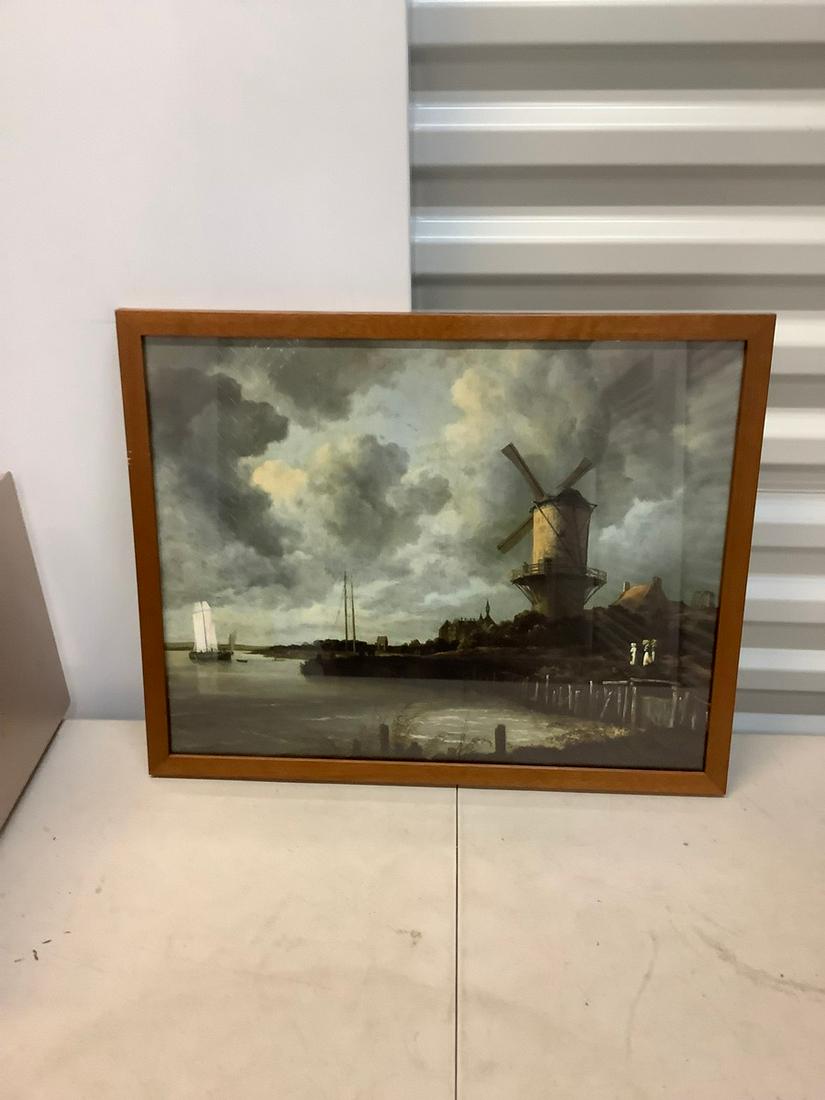 Framed dutch masters print 20x16 (1 of 1)