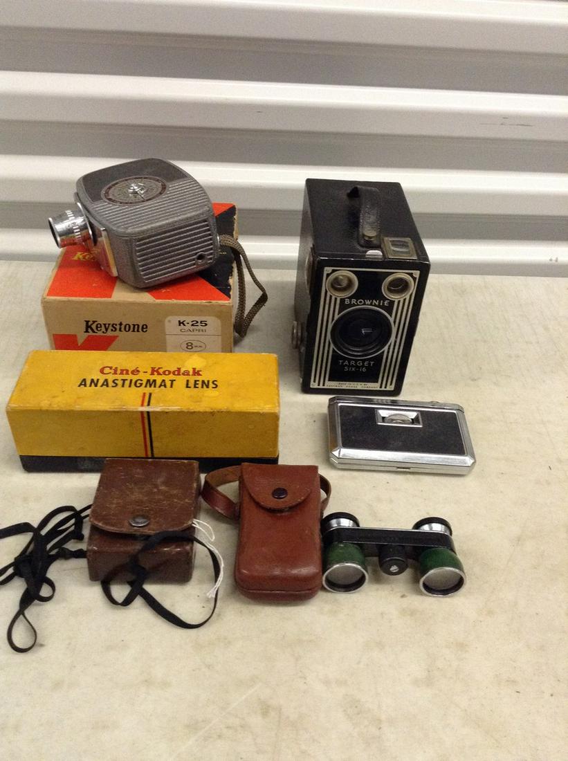 Set of Vintage Kodak Cameras, Accessories, and more (1 of 1)