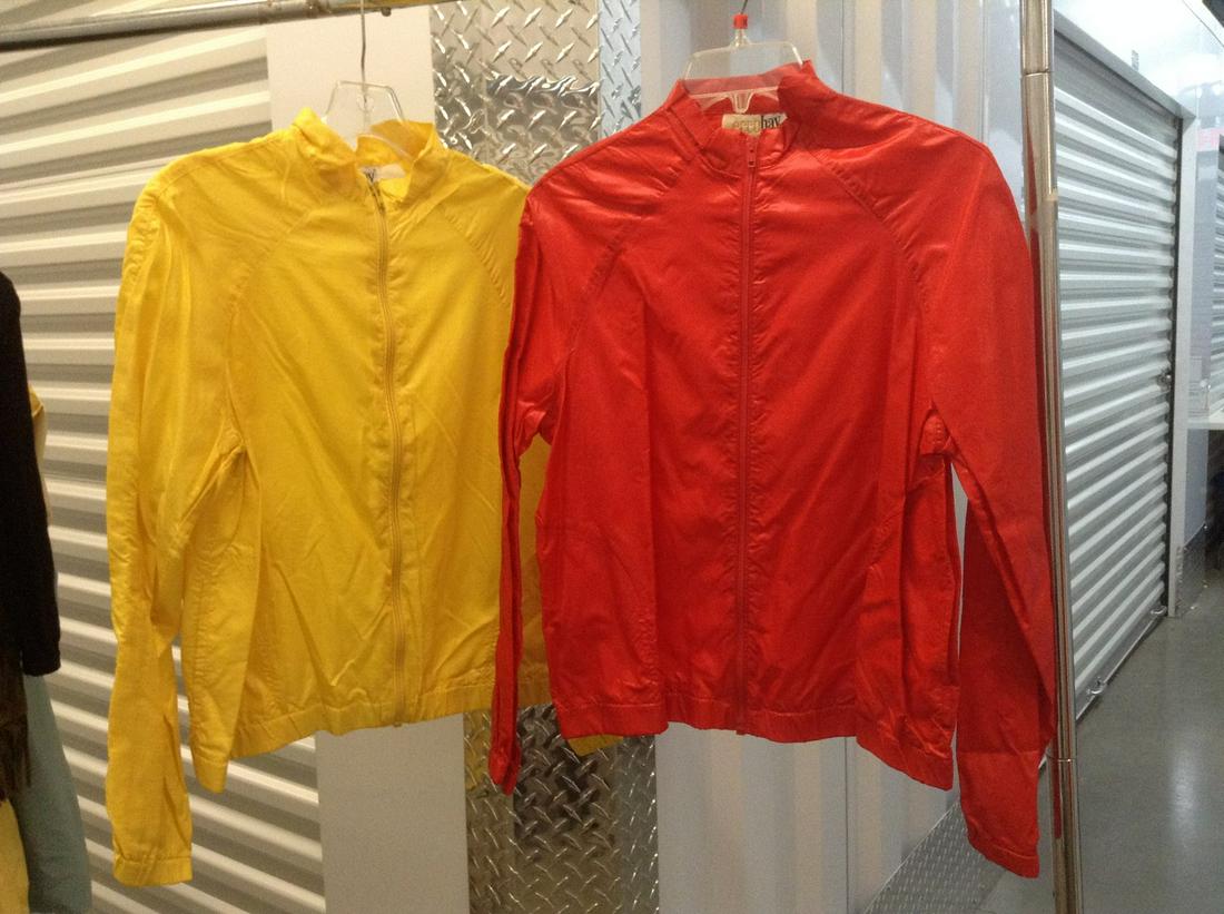 Two Vintage Ecco bay Nylon Lightweight Jackets Size M (1 of 1)