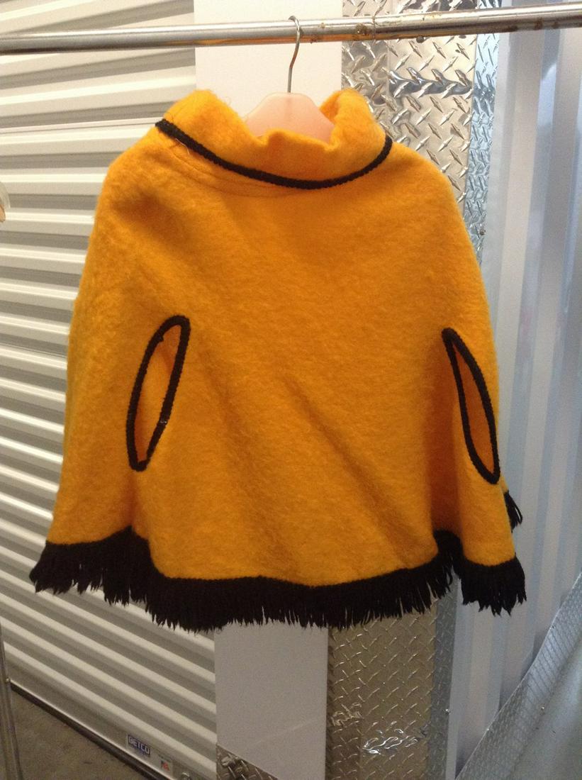 Vintage Fringed Cape No Tags: Vintage Fringed Cape No Tags