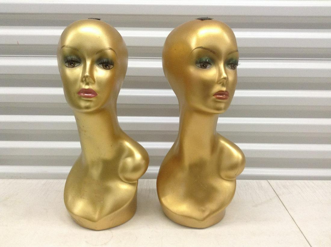 Two Mannequin Busts 19" tall (1 of 1)