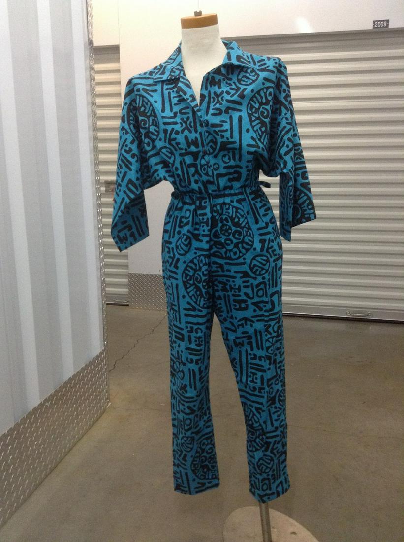 Vintage Kingly Cotton/Polyester Jumpsuit Size S 8/10 (1 of 1)