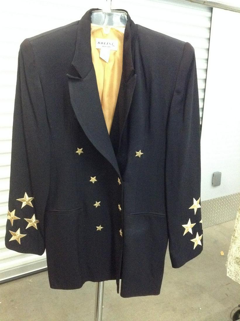 Vintage Solini Jacket with Star buttons and accents Size 3/4: Vintage Solini Jacket with Star buttons and accents Size 3/4
