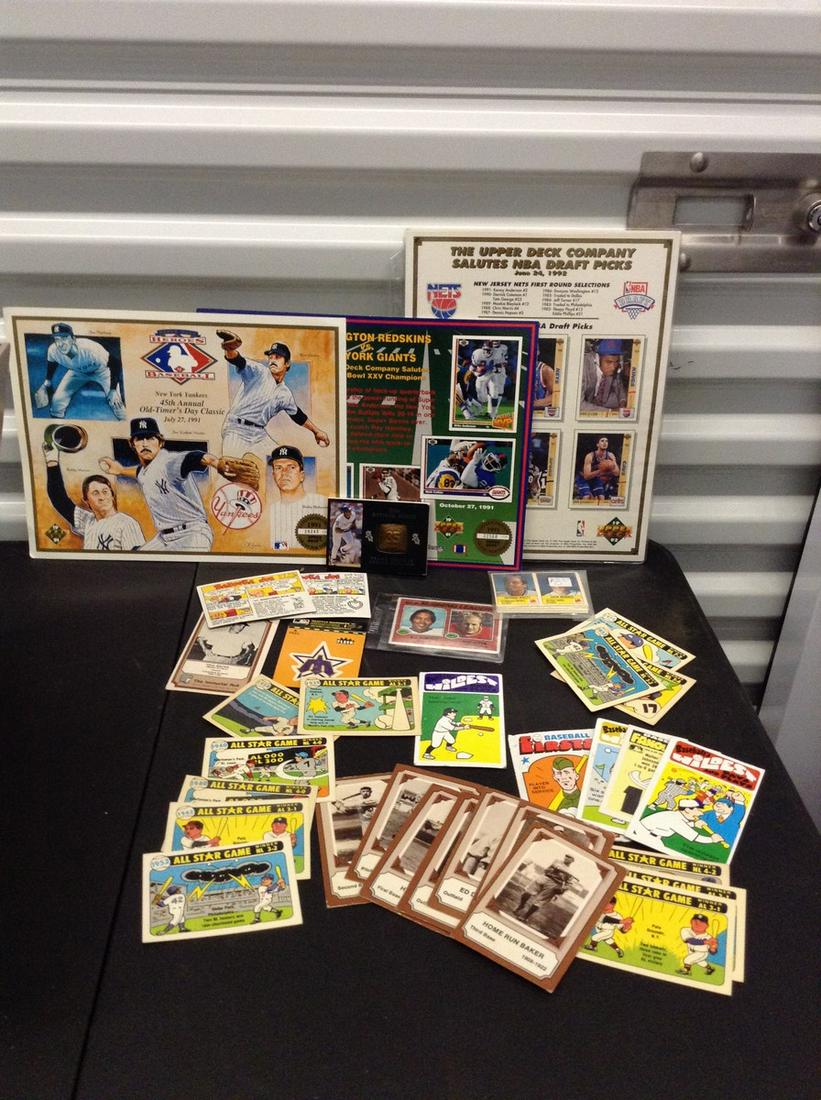 Vintage Sport Cards, Topps  Commemorative Gold Player Card "Frank Thomas" and more (1 of 1)