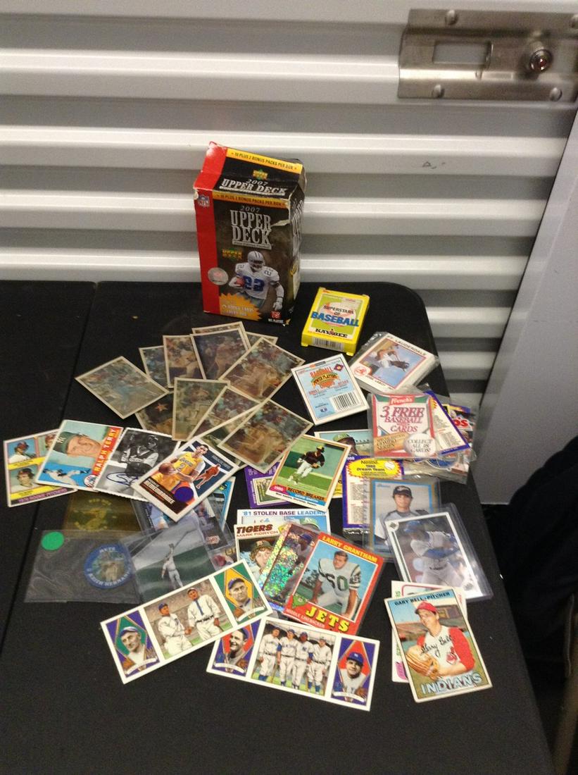 Upper Deck First Edition Football cards 2007 and misc sports cards (1 of 1)