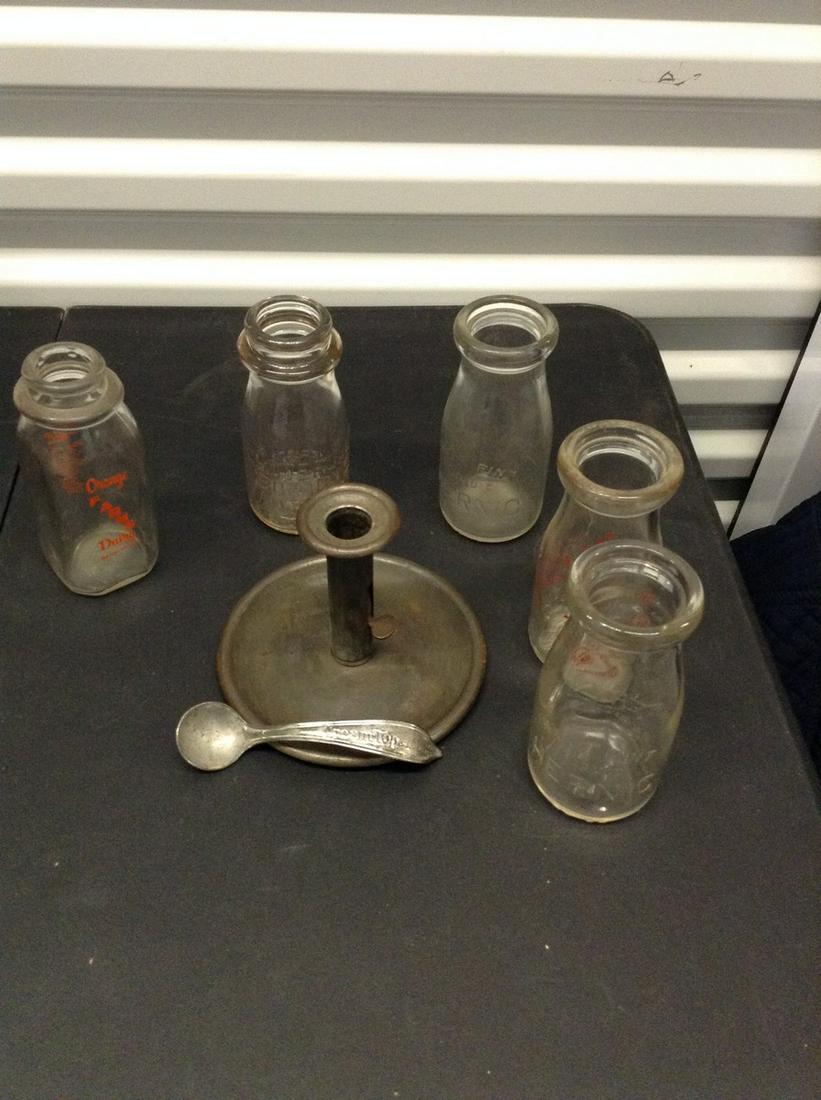 Milk Bottles, Candle Holder, and more (1 of 1)