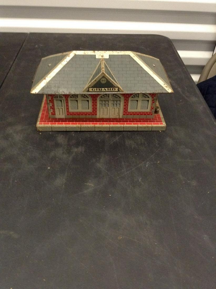 Vintage Marx Toys Brick Station: Vintage Marx Toys Brick Station