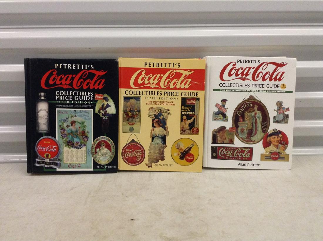 Lot of Coca-Cola Collectibles Price Guide Books: Lot of Coca-Cola Collectibles Price Guide Books