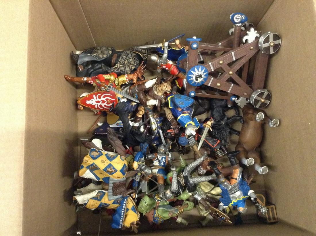 Lot of Medieval action figures (1 of 1)