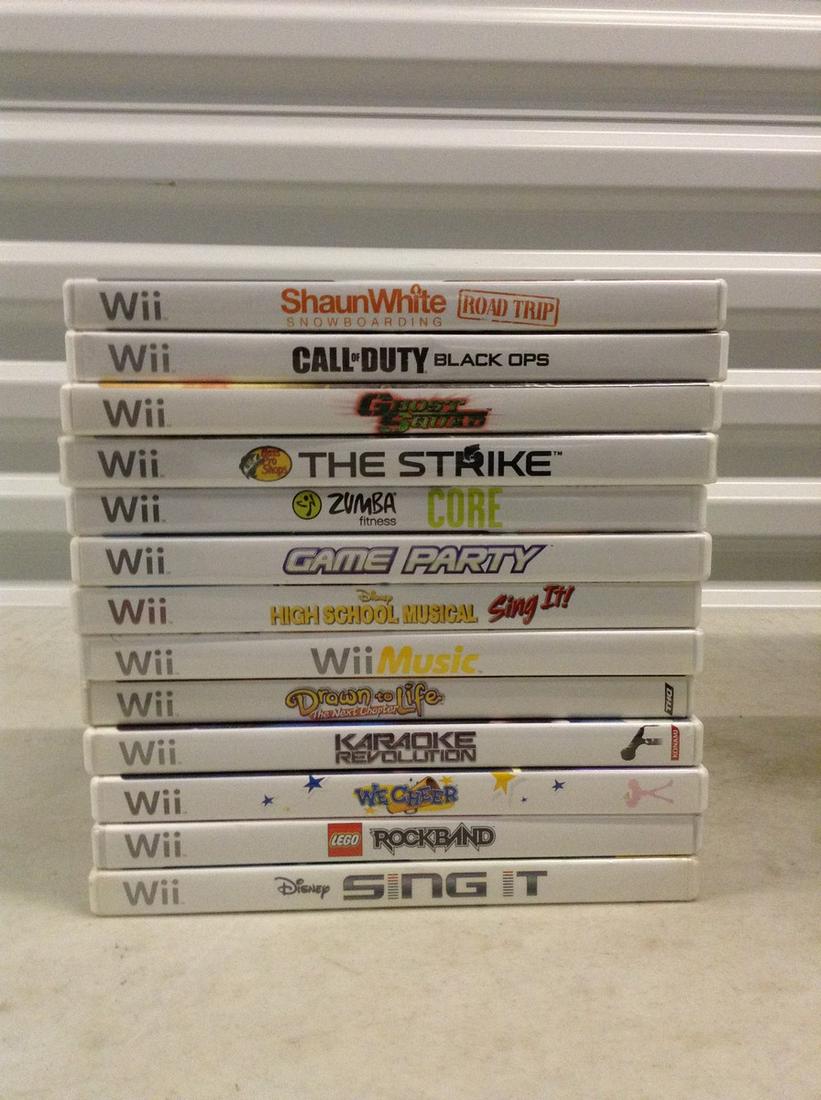 Lot of Wii Games: Lot of Wii Games