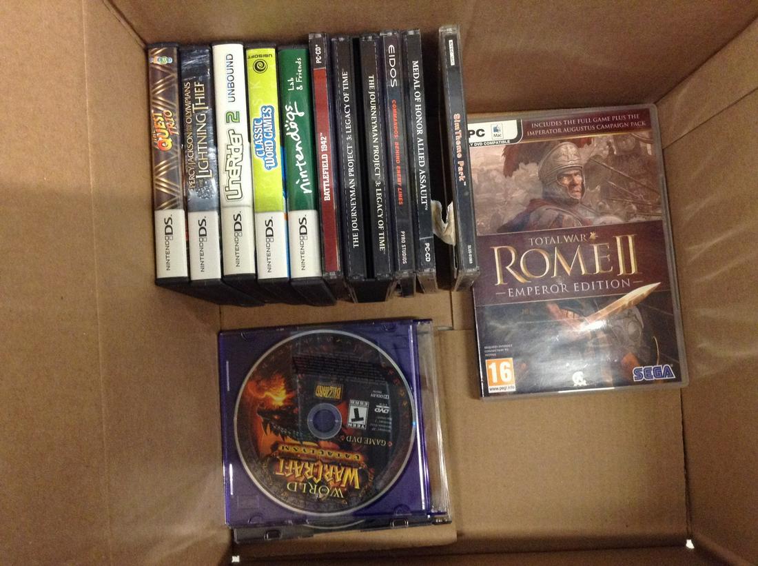 Lot of Nintendo DS, Playstation and Pc Games: Lot of Nintendo DS, Playstation and Pc Games