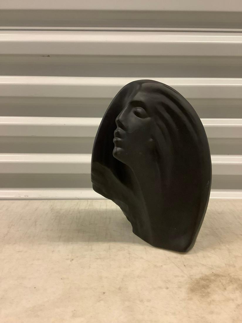 Ceramic Face Statue 10 in. (1 of 1)