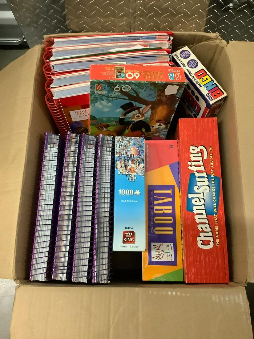 Box of Games, Puzzles and more: Box of Games, Puzzles and more