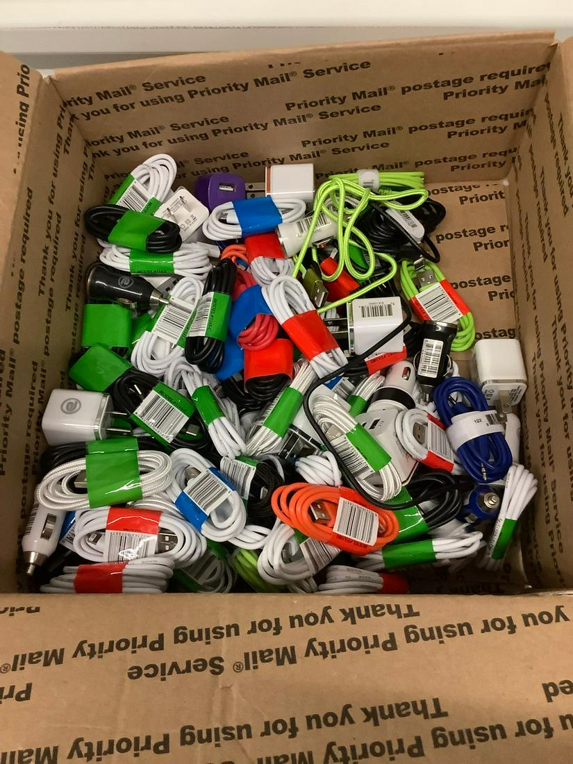 Box of Charging Cables, Boxes and more (1 of 1)