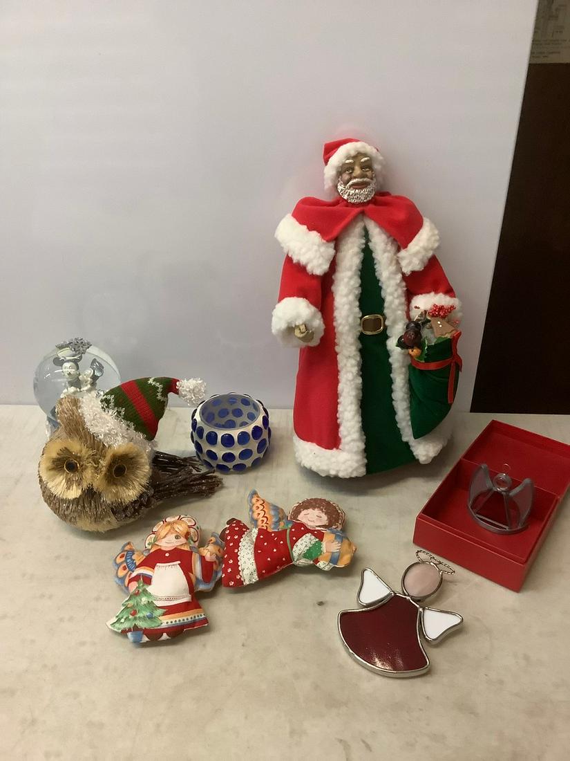 Christmas decorations and more (Santa 13" tall): Christmas decorations and more (Santa 13" tall)