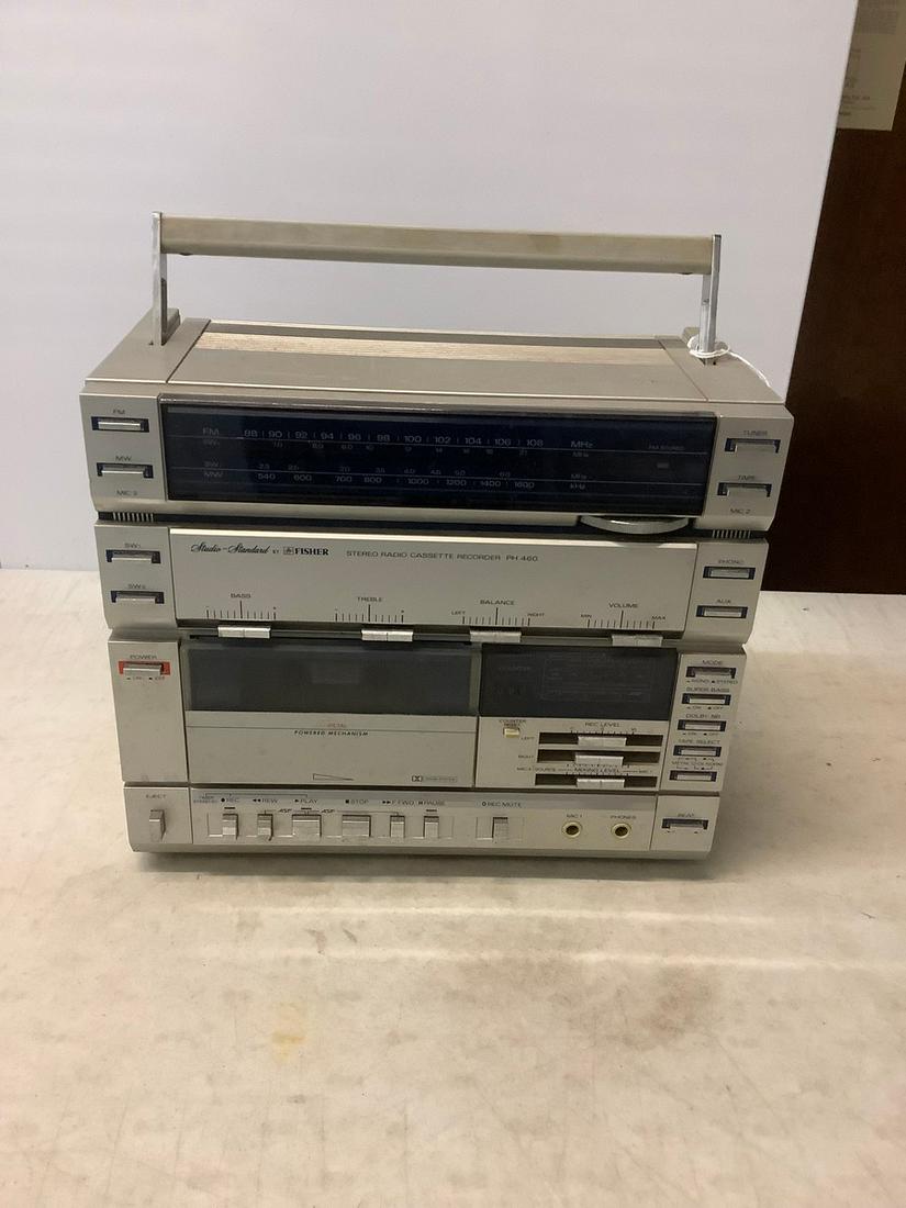Fisher Stereo Radio Casette PH 460 Bookshelf stereo system (1 of 1)