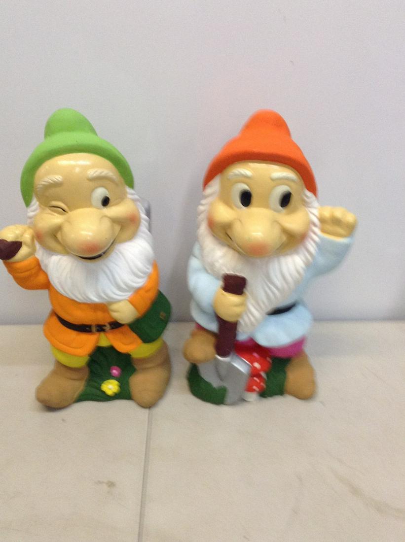 2 snow white 7 dwarves coin banks 12 inch tall: 2 snow white 7 dwarves coin banks 12 inch tall