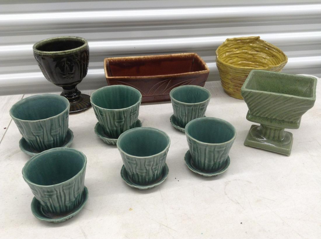 Large lot of Mostly Signed Planters largest 10.25" (1 of 1)