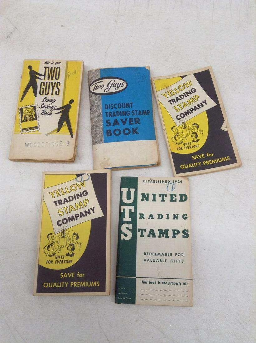 Vintage Trading Stamp Books Full of Stamps (1 of 1)