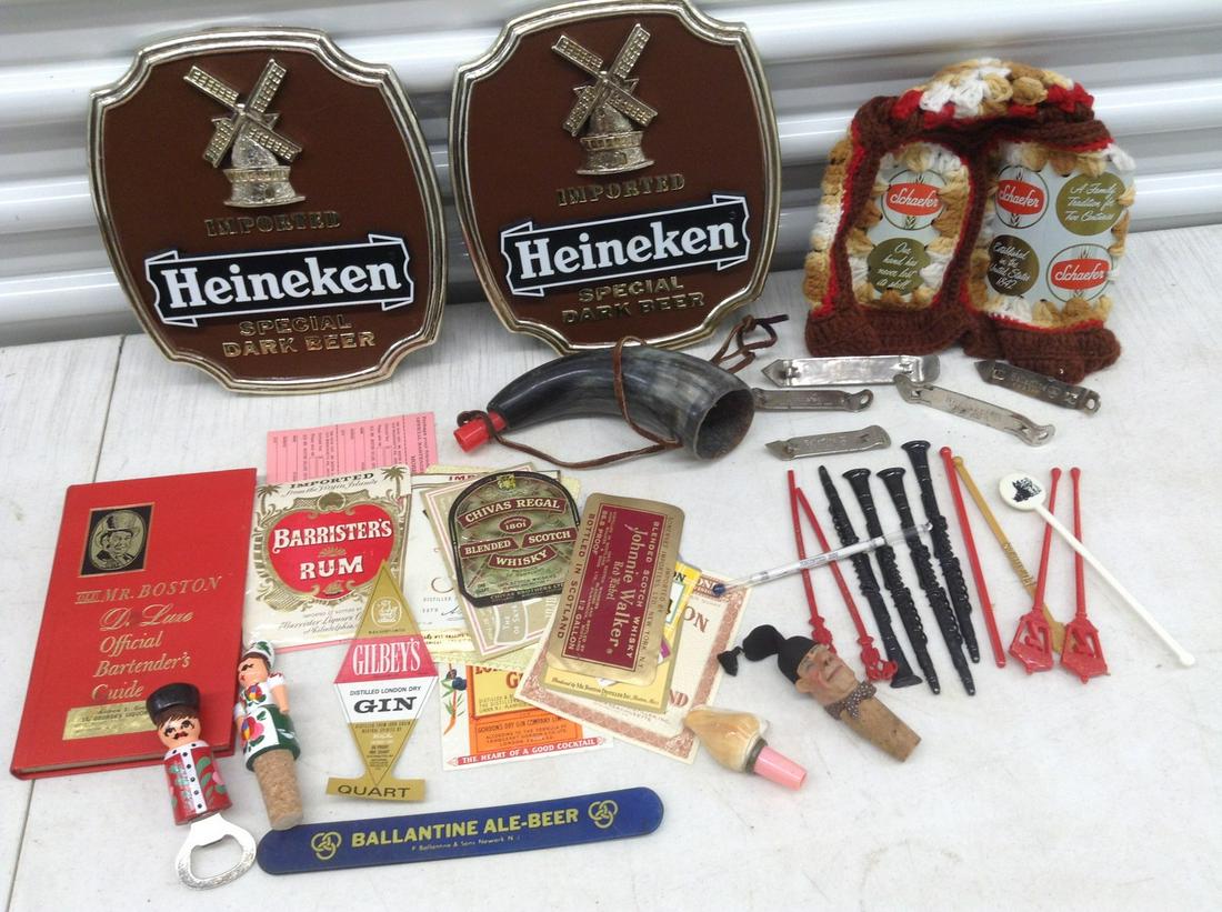 Vintage Bottle Stops, Beer Brand Bottle Openers, and more (1 of 1)