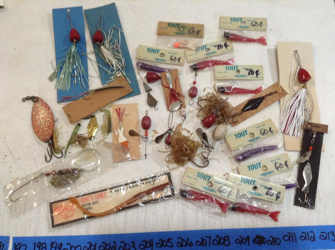 Large lot of Vintage Fishing Lures, Hooks and more (1 of 1)