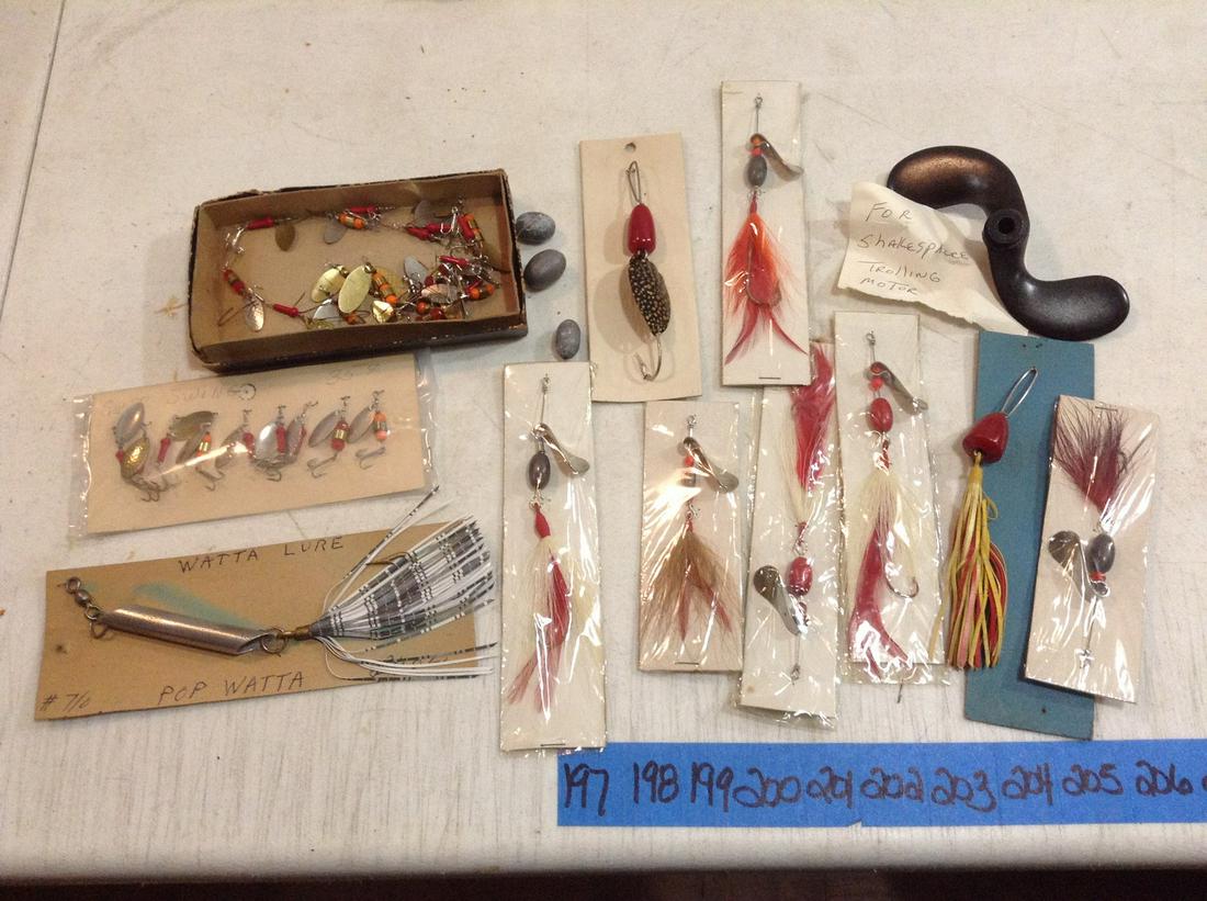 Large lot of Vintage Fishing Lures, Hooks and more (1 of 1)