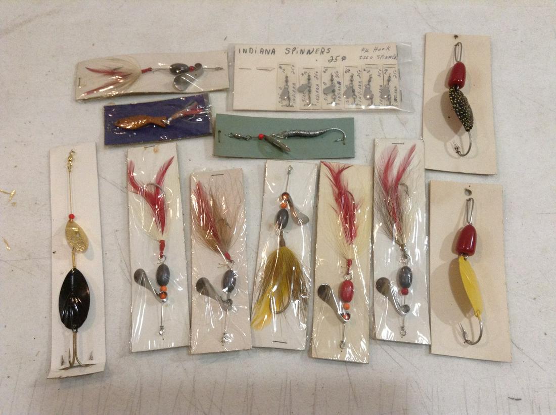 Large lot of Vintage Fishing Lures & Spinners (1 of 1)